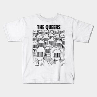 Barcode face The Queers Kids T-Shirt